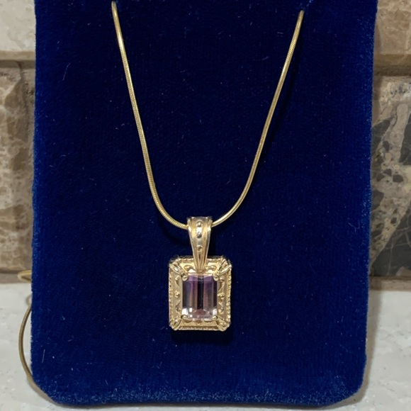 14K Gold Ring, Necklace & Earring Set - Picture 7 of 11